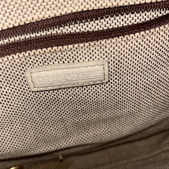 Dooney and Bourke vintage hobo purse in the color cream. - Picture 6 of 14